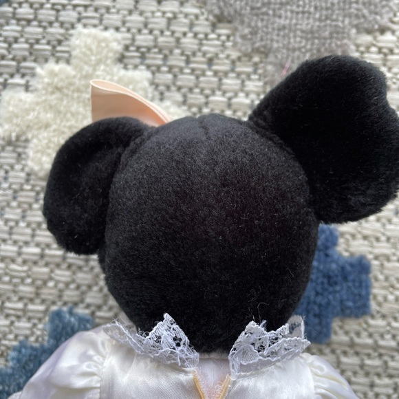 Vintage Applause Minnie Mouse Wedding Bride Plush Doll - Picture 10 of 15